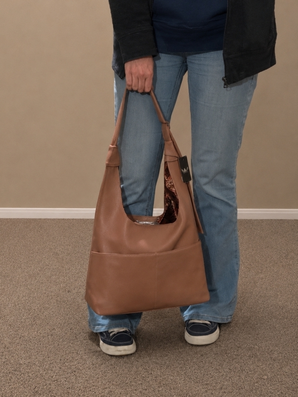 Classic Women's Hobo Tote Bag - Pink
